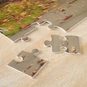 Val bij het meer 1000 stukken puzzel (Zijkant)