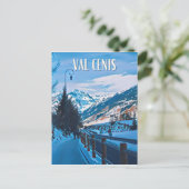 Val-Cenis Briefkaart (Staand voorkant)