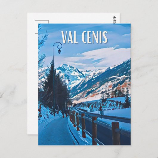 Val-Cenis Briefkaart (Voorkant / Achterkant)