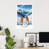 Val Cenis Frankrijk Poster 1 (Thuiskantoor)