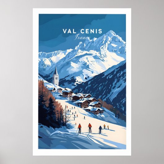 Val Cenis Ski Print 1 (Voorkant)