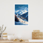 Val Cenis Ski Print 1 (Keuken)