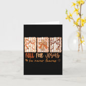 Val Christus Jezus Hij Verlaat Nooit Christian Tha Kaart (Gele Bloem)