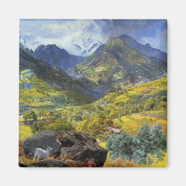 Val d'Aosta (Grootse Italiaanse Alpenlandschap) Magneet