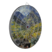 Val d'Aosta (landschap van de Italiaanse Alpen) Dartbord (Voorkant Links)