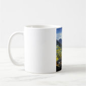 Val d'Aosta (landschap van de Italiaanse Alpen) Koffiemok (Links)