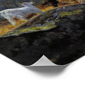 Val d'Aosta (landschap van de Italiaanse Alpen) Poster (Hoek)