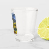 Val d'Aosta (landschap van de Italiaanse Alpen) Shot Glas (Rechts)