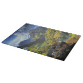 Val d'Aosta (landschap van de Italiaanse Alpen) Snijplank (Hoek)