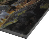 Val d'Aosta (landschap van de Italiaanse Alpen) Snijplank (Hoek)