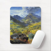 Val d'Aosta (Majestueus Italiaans Alpenlandschap) Muismat (Met muis)
