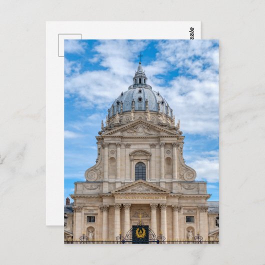 Val-de-Grace Kerk en het Legerziekenhuis in Parijs Briefkaart (Voorkant / Achterkant)