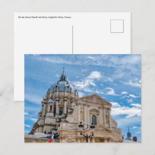 Val-de-Grace Kerk en Legerhospitaal in Parijs Briefkaart
