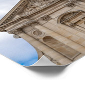 Val-de-Grace Kerk en Legerhospitaal in Parijs Poster (Hoek)