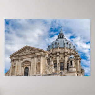 Val-de-Grace Kerk en Legerhospitaal in Parijs Poster