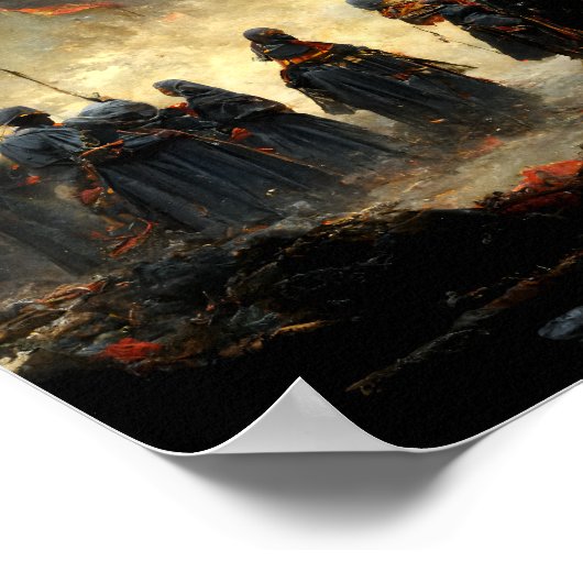 Val de plaats aan poster (Hoek)