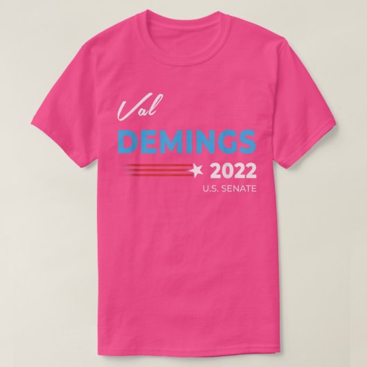 Val Demings 2022 voor U T-shirt (Design voorkant)