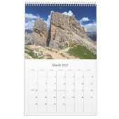 Val di Fassa in de zomer Kalender (Mar 2027)