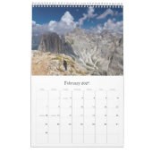 Val di Fassa in de zomer Kalender (Feb 2027)