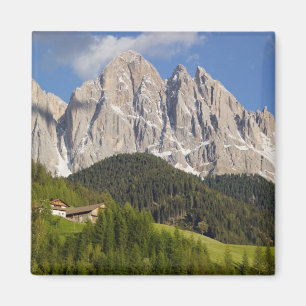 Val di Funes, Villnösstal, Dolomieten, Italië Magneet