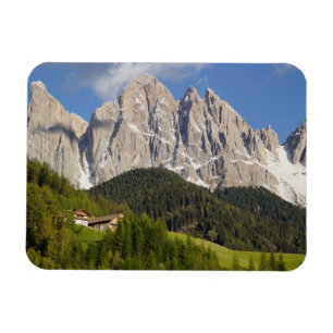 Val di Funes, Villnösstal, Dolomieten, Italië Magneet