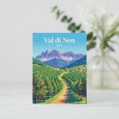 Val di Non Appelhoeven Italië Briefkaart (Staand voorkant)