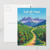 Val di Non Appelhoeven Italië Briefkaart (Voorkant / Achterkant)