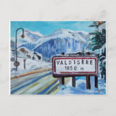 Val d'Isère Briefkaart (Voorkant)