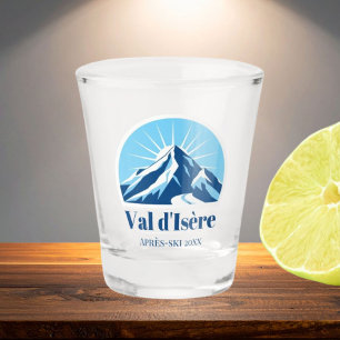 Val d'Isère France Savoie après-ski Geschoten glas