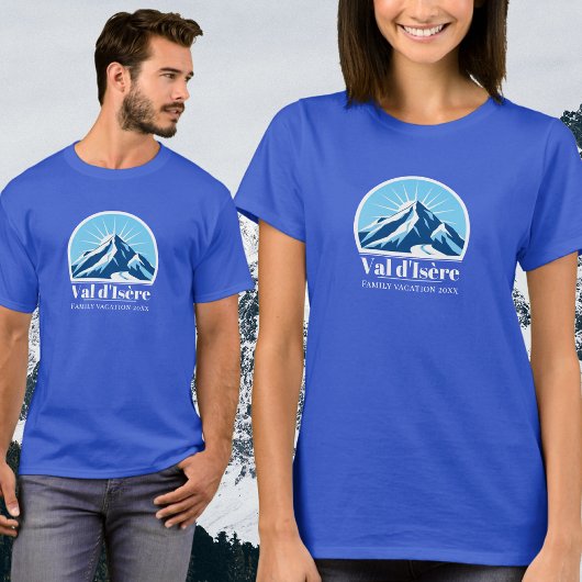 Val d'Isère Frankrijk savoie vanoise T-Shirt