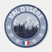 Val D'Isère Magneet (Voorkant)