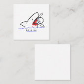 Val dood notitiekaartje (Voorkant / Achterkant)