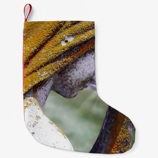Val een stil intermezzo kleine kerstsok (Voorkant)