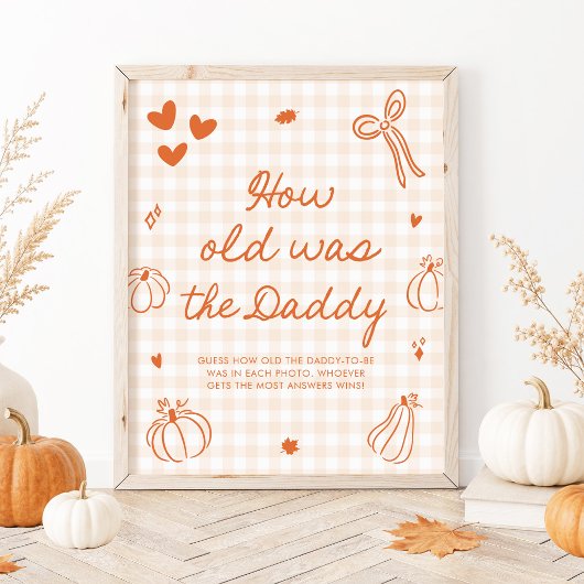 Val Fall Een Klein Pompoentje Hoe oud was de Papa Poster
