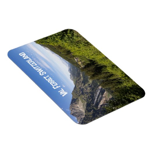 Val Ferret, in Wallis, Zwitserland Magneet (Rechterzijde)