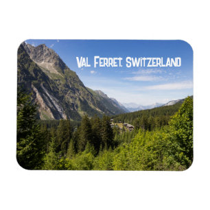 Val Ferret, in Wallis, Zwitserland Magneet