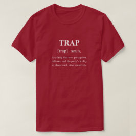 Val Fun RPG Definitie Met Witte Tekst Gaming T-shirt