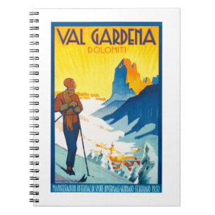 Val Gardena Dolomiti Notitieboek