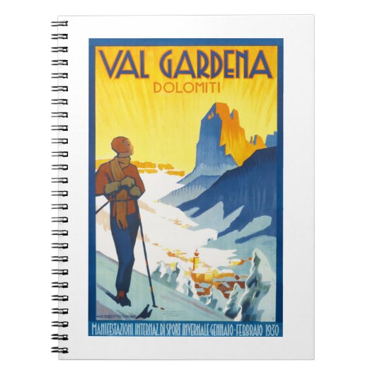 Val Gardena Dolomiti Notitieboek (Voorkant)