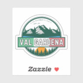 Val Gardena Italiaanse tour Sticker (Vel)