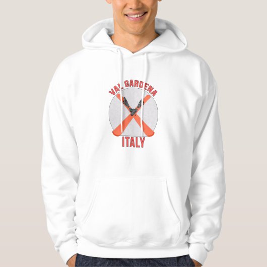 Val Gardena, Italië Hoodie (Voorkant)