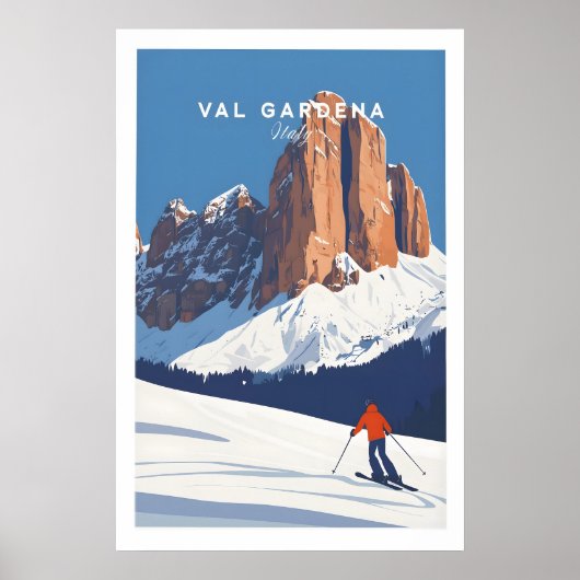 Val Gardena Print Italië 1 (Voorkant)