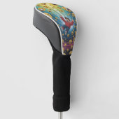 Val in bubbel golfheadcover (Schuin)