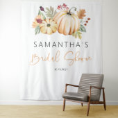 Val in de Liefde Achtergrond, Pompoen Herfst Bruil Wandkleed (In situ)