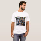 Val in de Moulin de la Galette, Auguste Renoir T-shirt (Voorkant volledig)