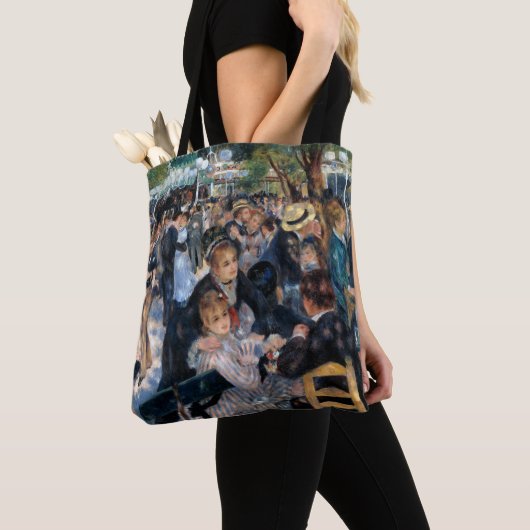 Val in de Moulin de la Galette, Auguste Renoir Tote Bag (Dichtbij)