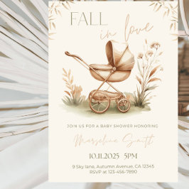 Val-in-Liefde Baby Shower Feest Kaart