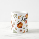 Val in liefde pompoen hart koffiemok (Center)