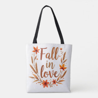 Val in liefde Trouwtas Tote Bag