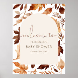 Val in Love Baby Shower Feest  Poster